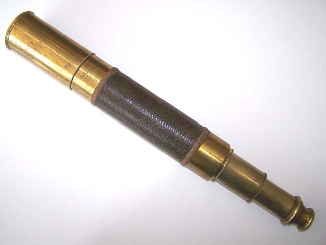 A good Antique two-draw Mariner's Telescope circa 1830